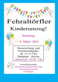 Kinderfasnacht