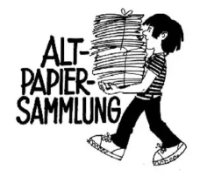 HELFER GESUCHT für Papier- / und Kartonsammlung HELFER GESUCHT für Papier- / und Kartonsammlung