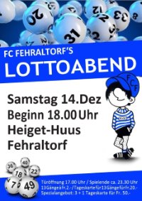 Sa 14. Dez. 2019: FCF Lottoabend